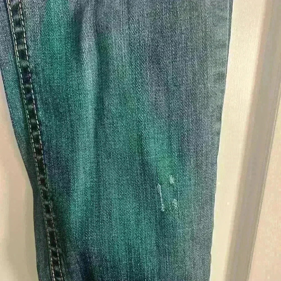 Vigross Woman’s Distressed Dark Wash Low Rise Skinny Jeans- Size 5 - Picture 10 of 10